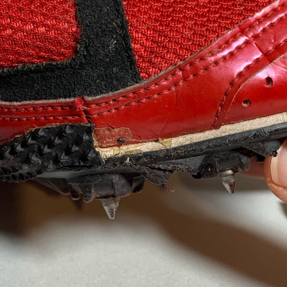 Nike Zoom Rival MD Red/Black Running Spikes Track & Field Shoes Sz 11 - Picture 5 of 9